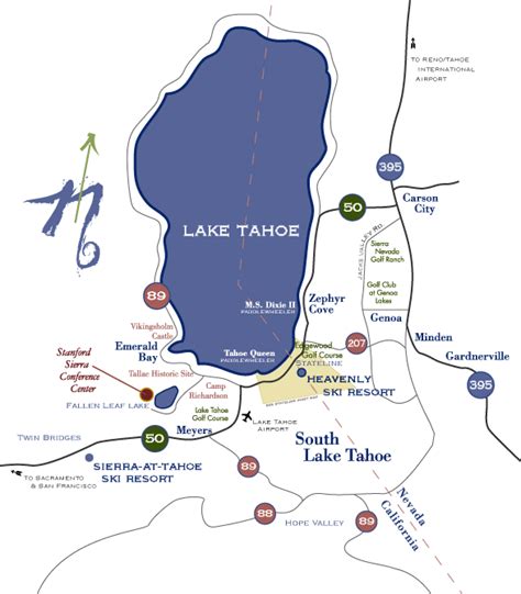 horizon casino lake tahoe|map of lake tahoe casinos.